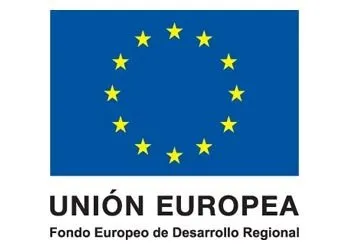 Imagen del logo de la Unión Europea, Fondo Europeo de Desarrollo Regional