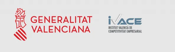 Imagen del logo de la Generalitat Valenciana y del instituto valenciano IVACE