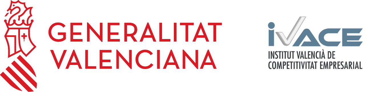Image of the logo of the Generalitat Valenciana and of the Valencian institute IVACE